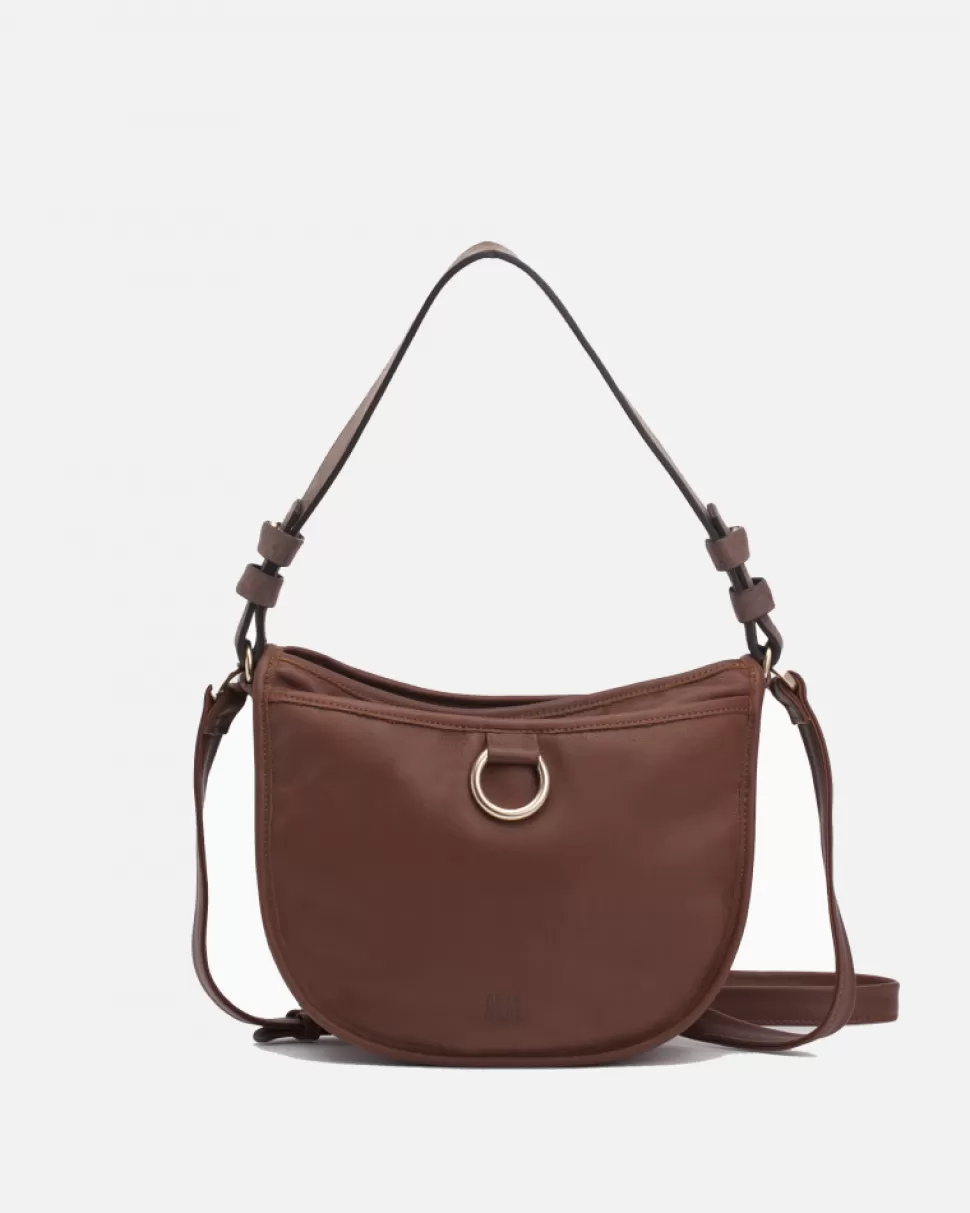 BIBA Leather Cross Bag Milton Tan Fashion