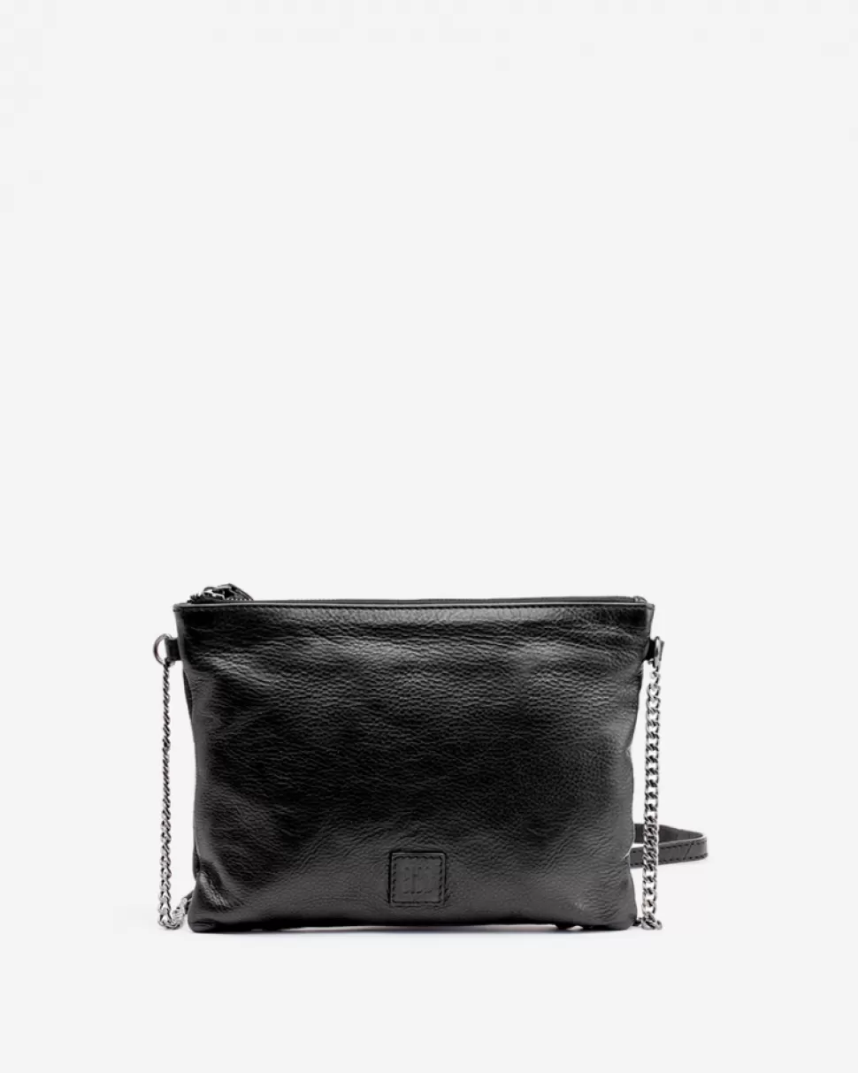 BIBA Leather Cross Bag Tacoma Black Best