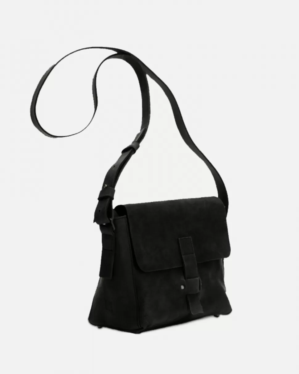 BIBA Leather Cross Bag Texas Black Store