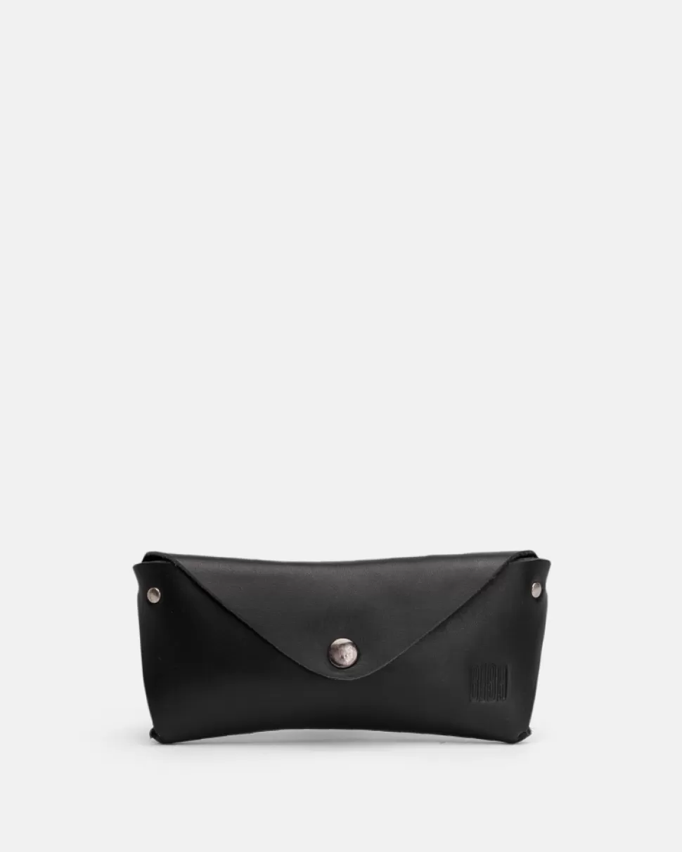 BIBA Leather Pencil Case Casual Black Online