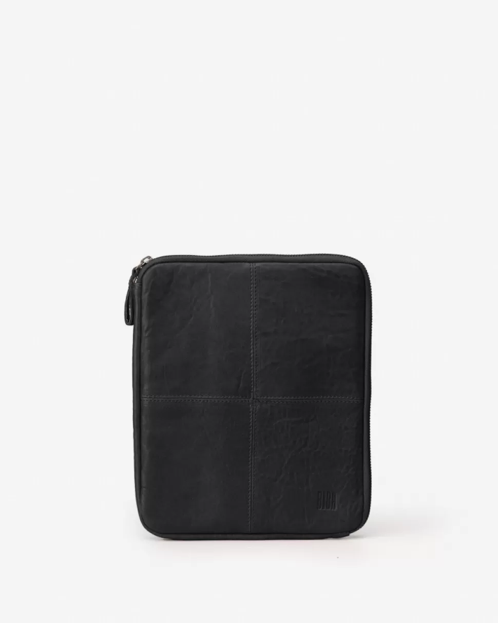 BIBA Leather Pencil Case Work Black Flash Sale