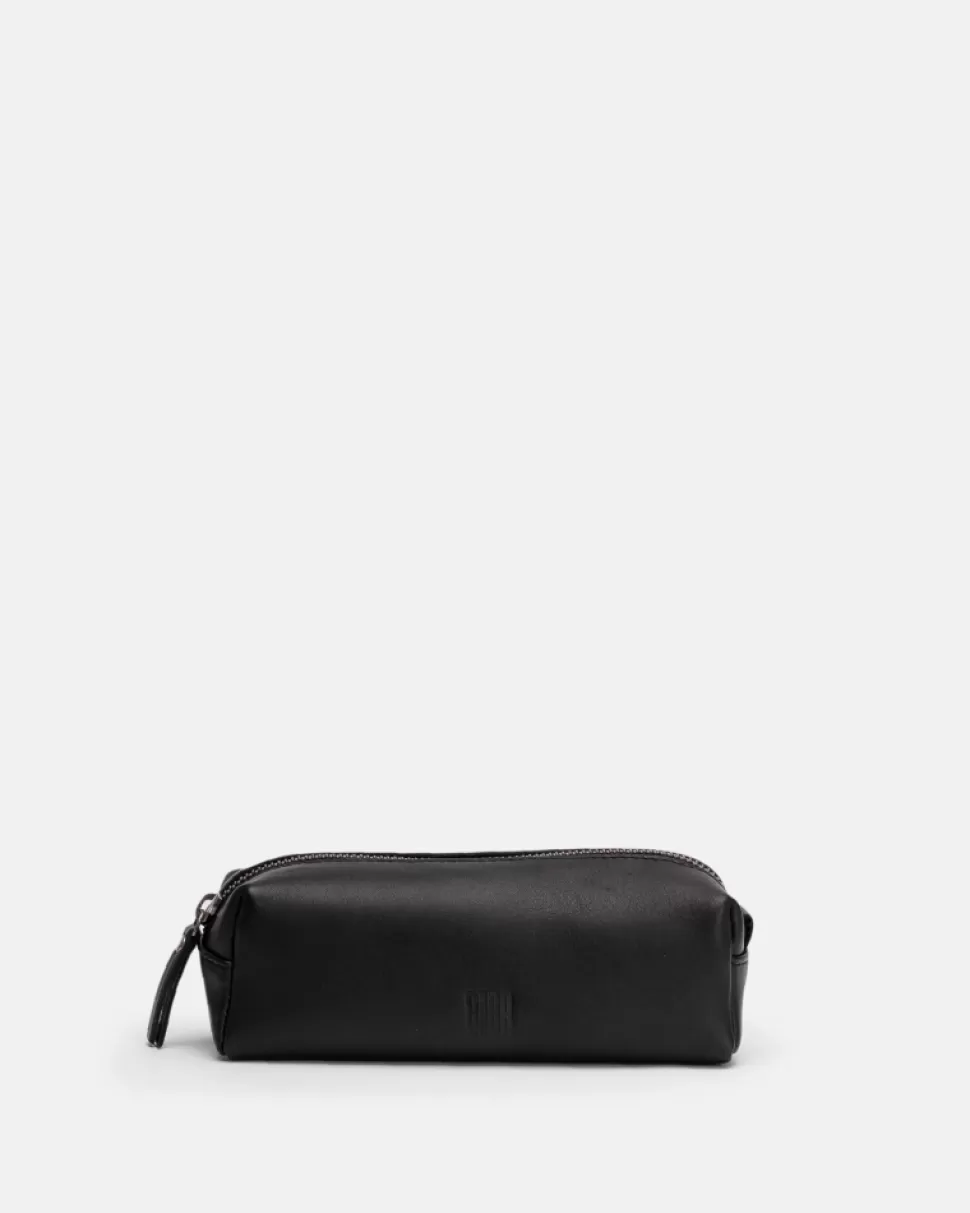 BIBA Leather Pencil Case Work Black Best Sale