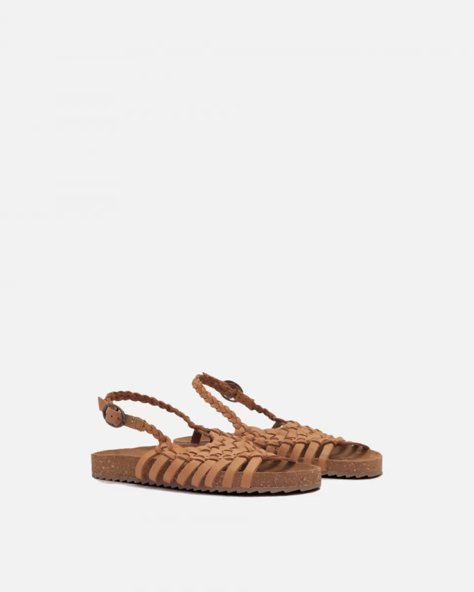 BIBA Leather Sandal Lawrence Tan Shop