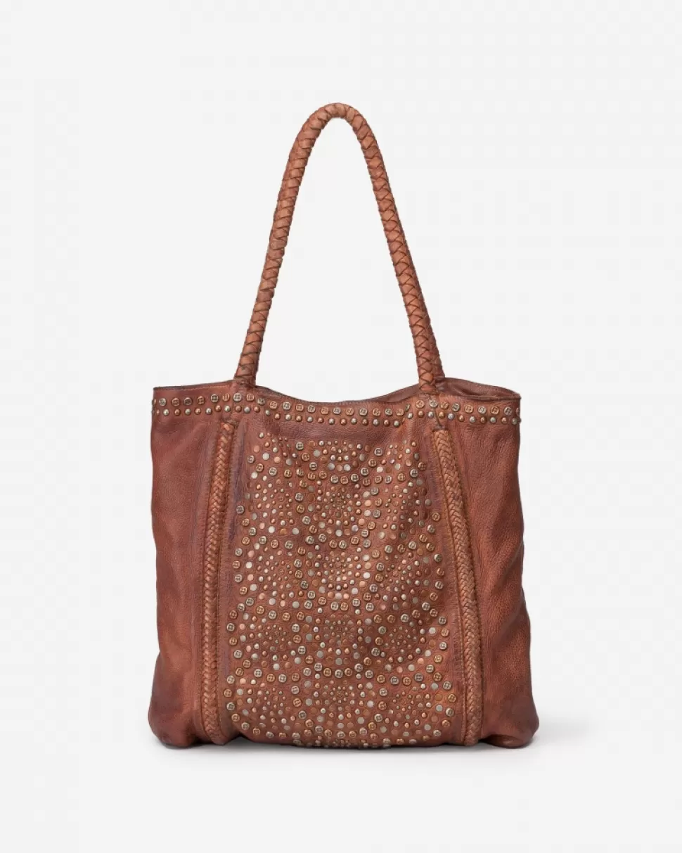 BIBA Leather Shoulder Bag Kodiak Tan Best Sale