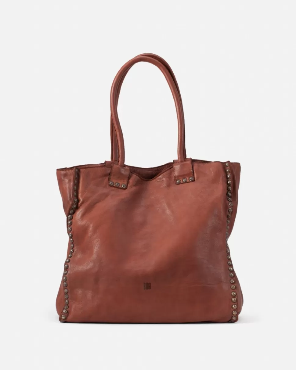 BIBA Leather Shoulder Bag Portland Tan Best