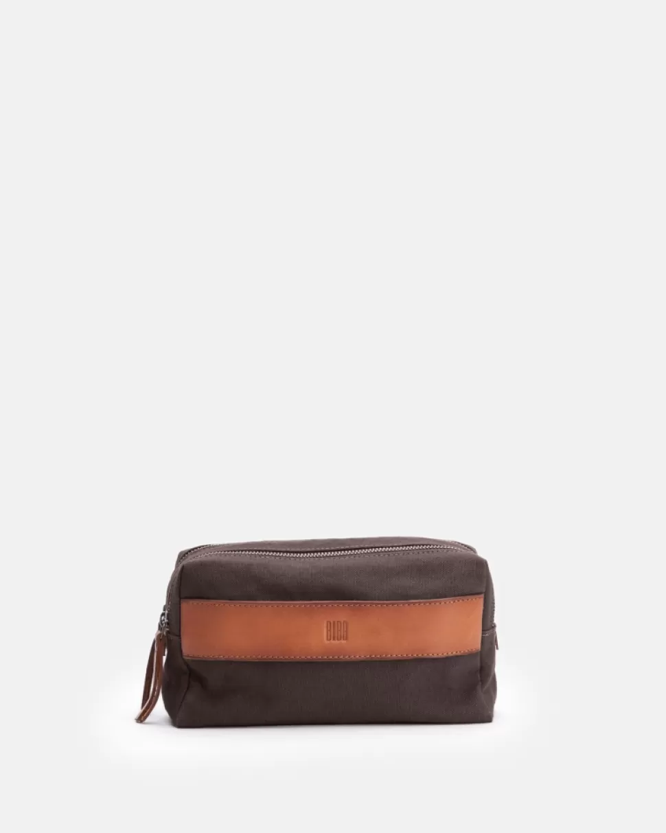 BIBA Pencil Case Wilson Dark Brown Outlet