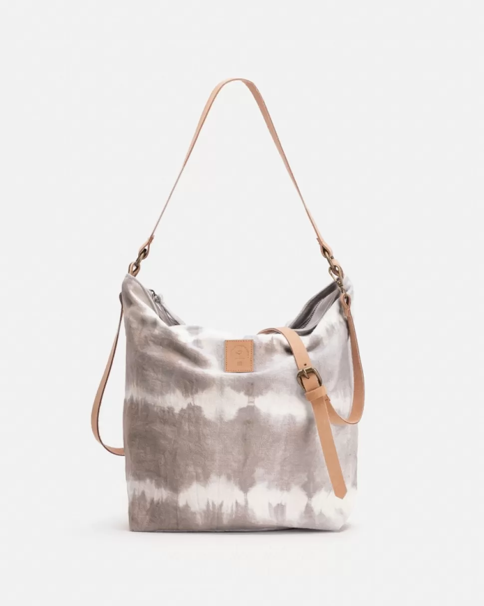 BIBA Shoulder Bag Bermudas Taupe Discount