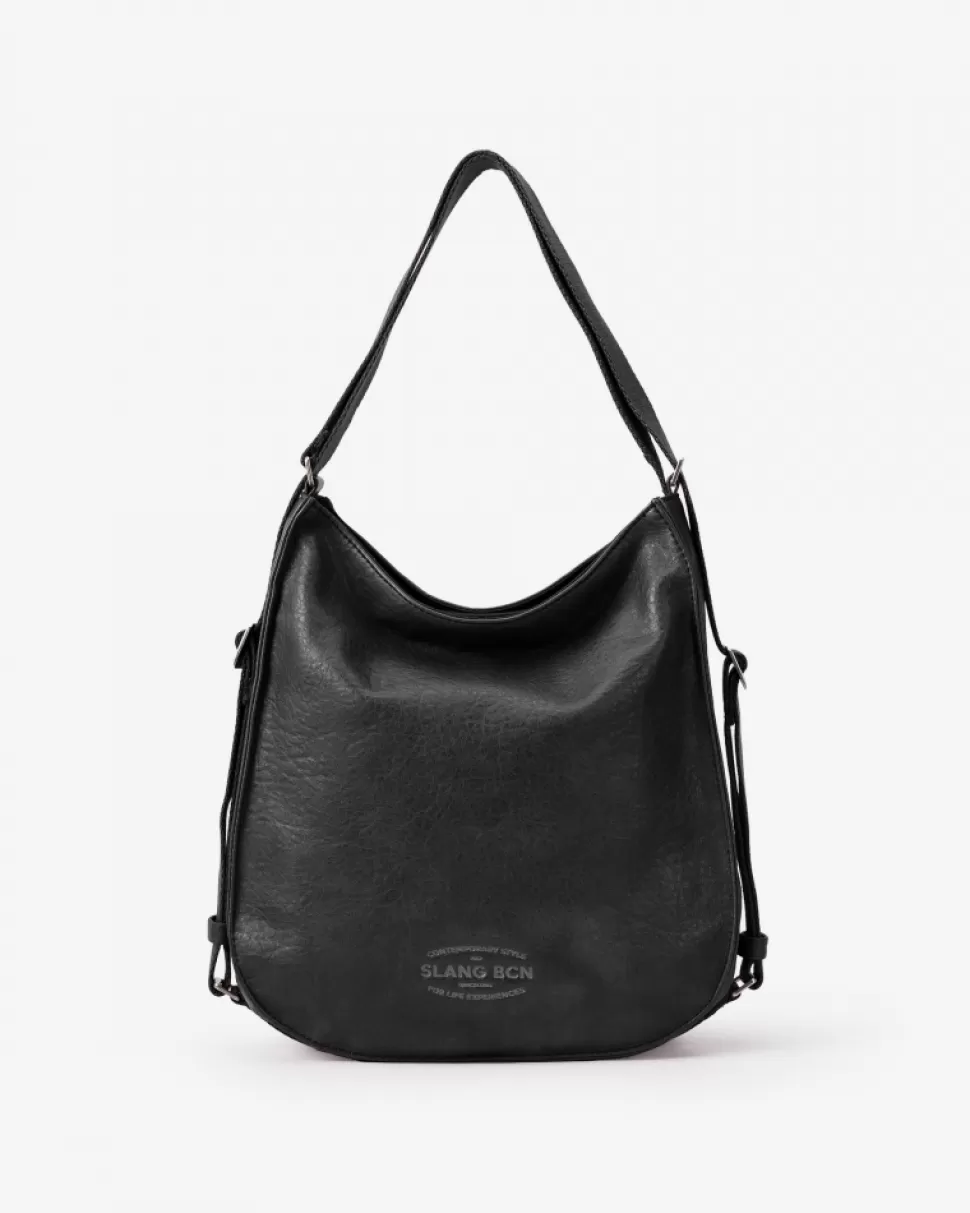 BIBA Shoulder Bag Slang Flip Again Black Store